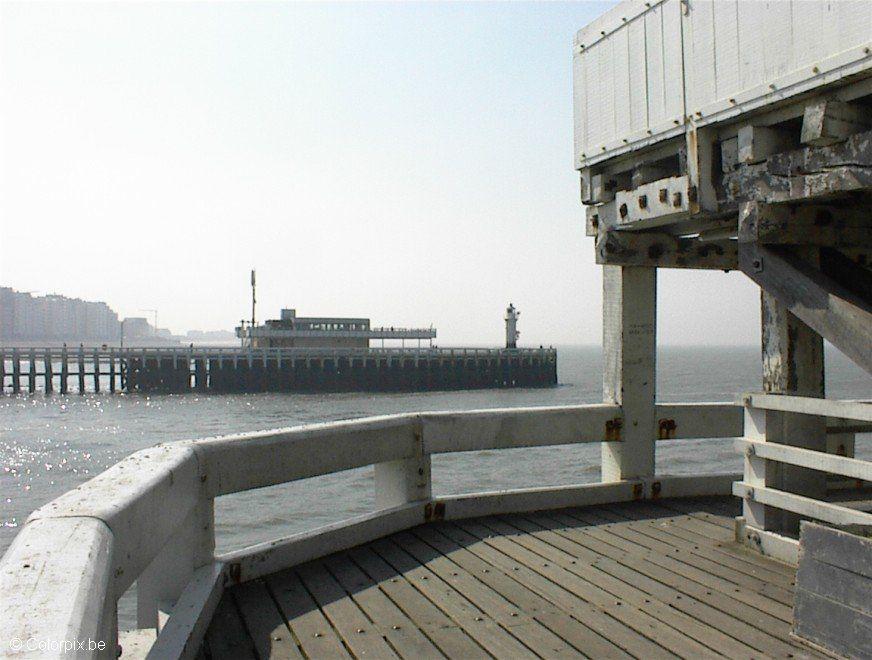 Foto molo i oostende