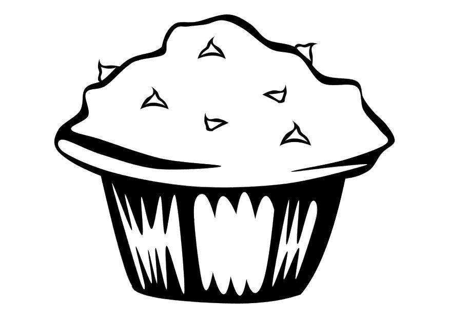muffins Fargeleggingsbilde muffins
