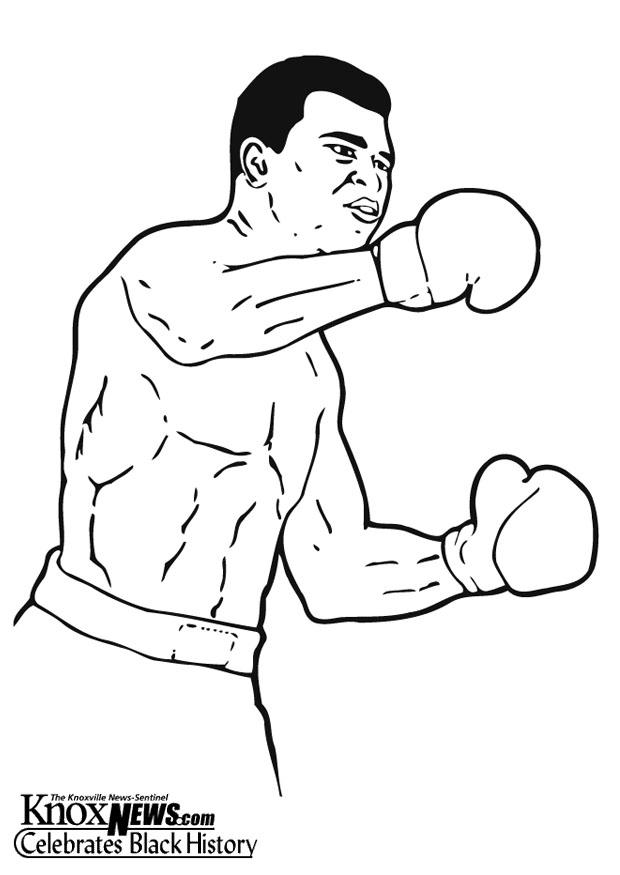 muhammed ali Fargeleggingsbilde muhammed ali