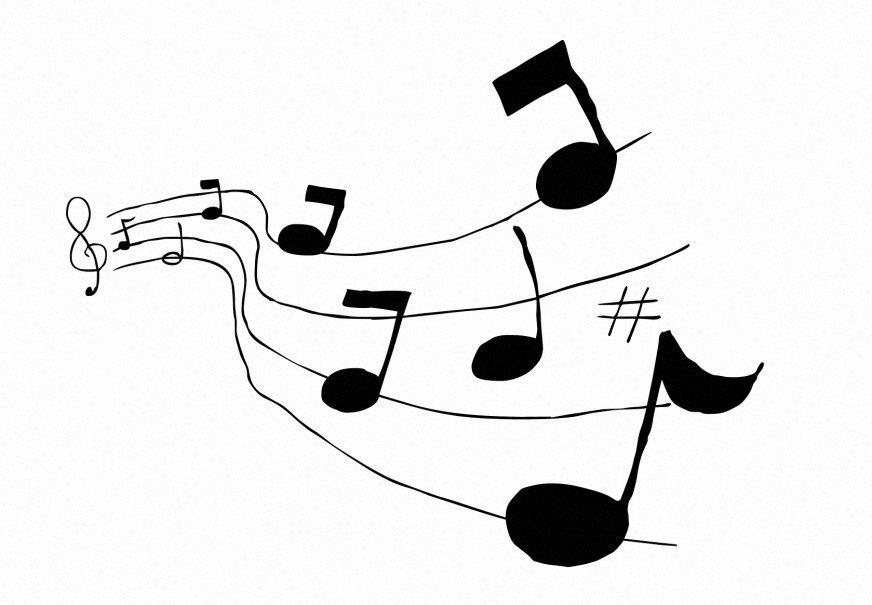 musikk Fargeleggingsbilde musikk