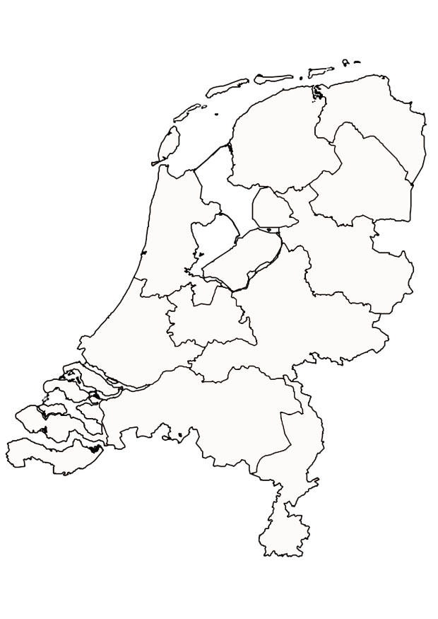 Fargeleggingsbilde nederland
