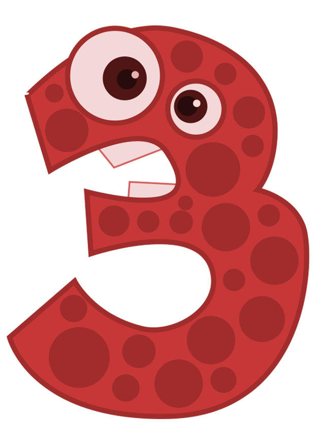 nummer - 3 b bilde nummer - 3 b