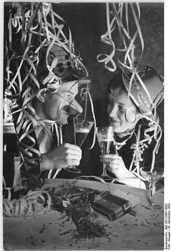 nyttA¥rsaften 1953 Foto nyttA¥rsaften 1953