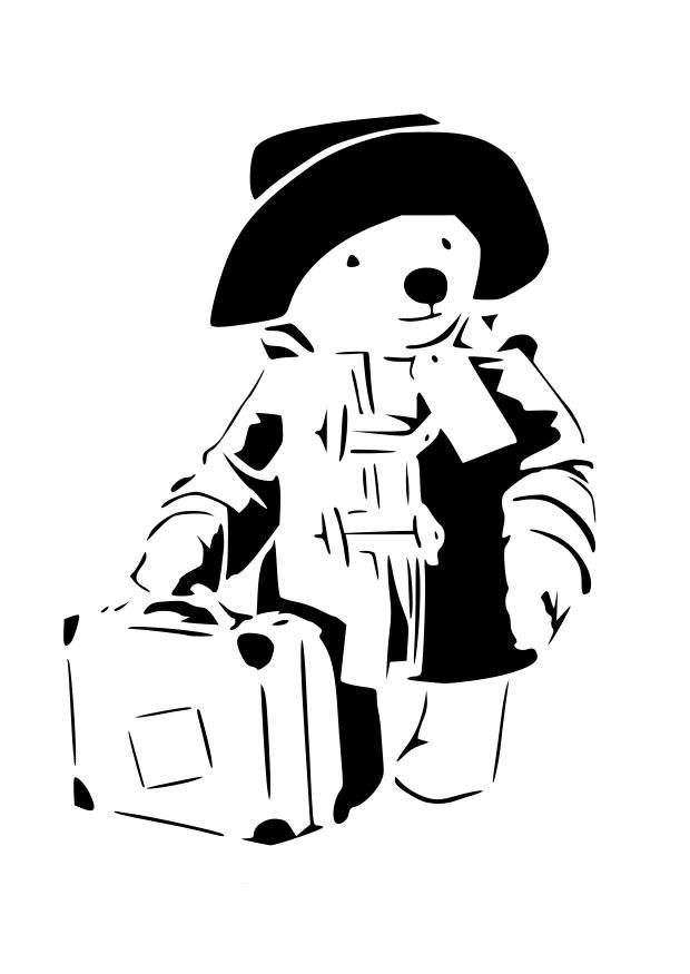 paddington Fargeleggingsbilde paddington