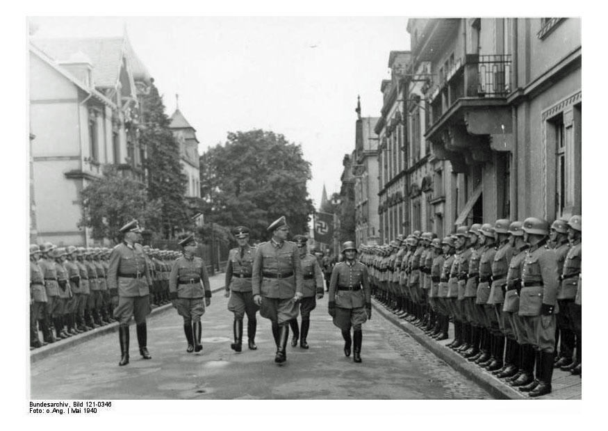 parade i saarbrucken Foto parade i saarbrucken