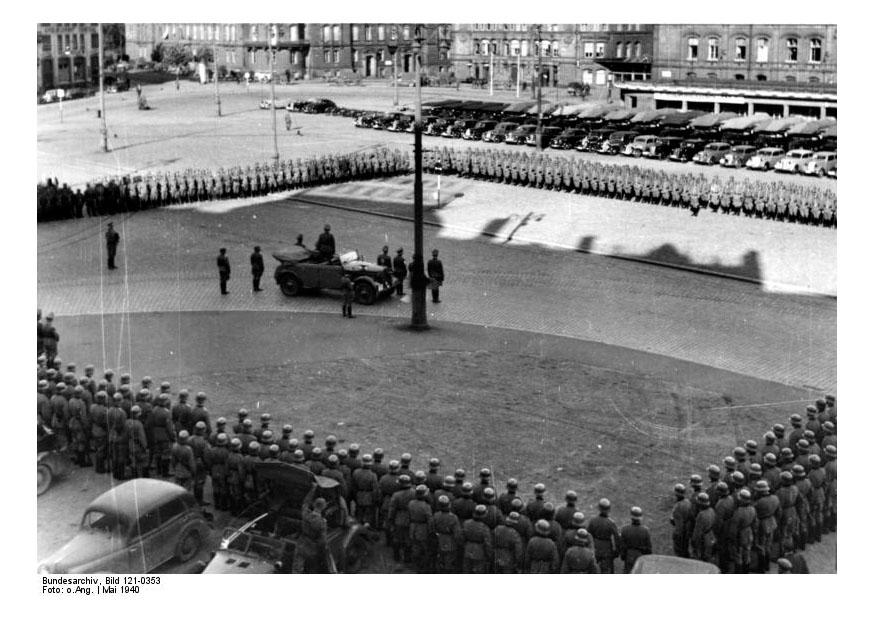 Foto parade i strasbourg