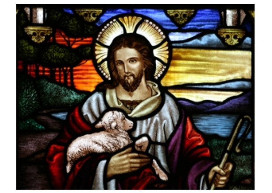 pA¥sken - jesus med lam bilde pA¥sken - jesus med lam