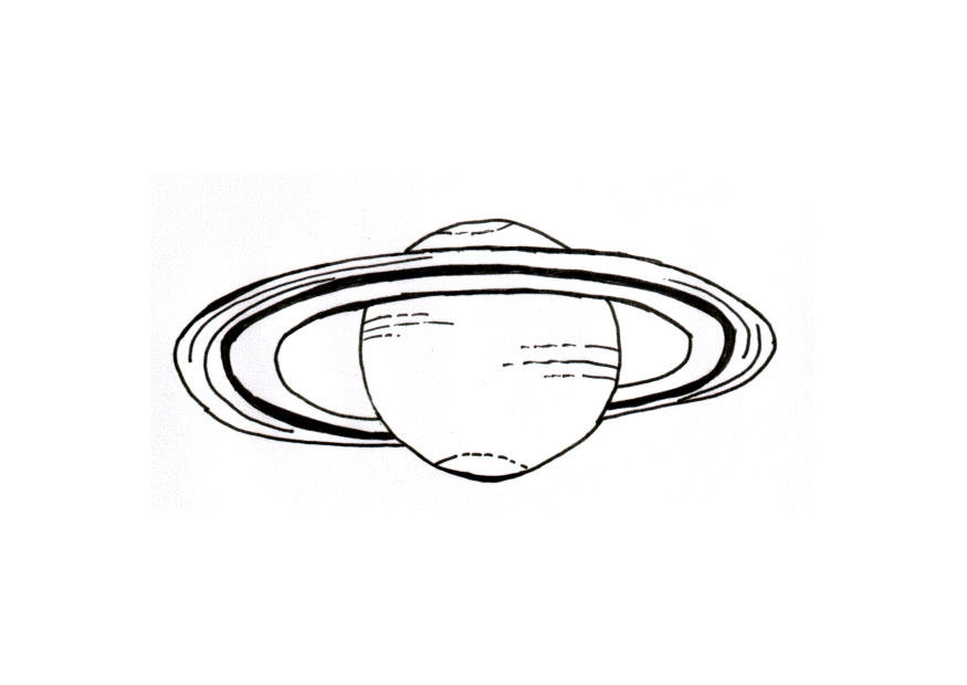 Fargeleggingsbilde planet
