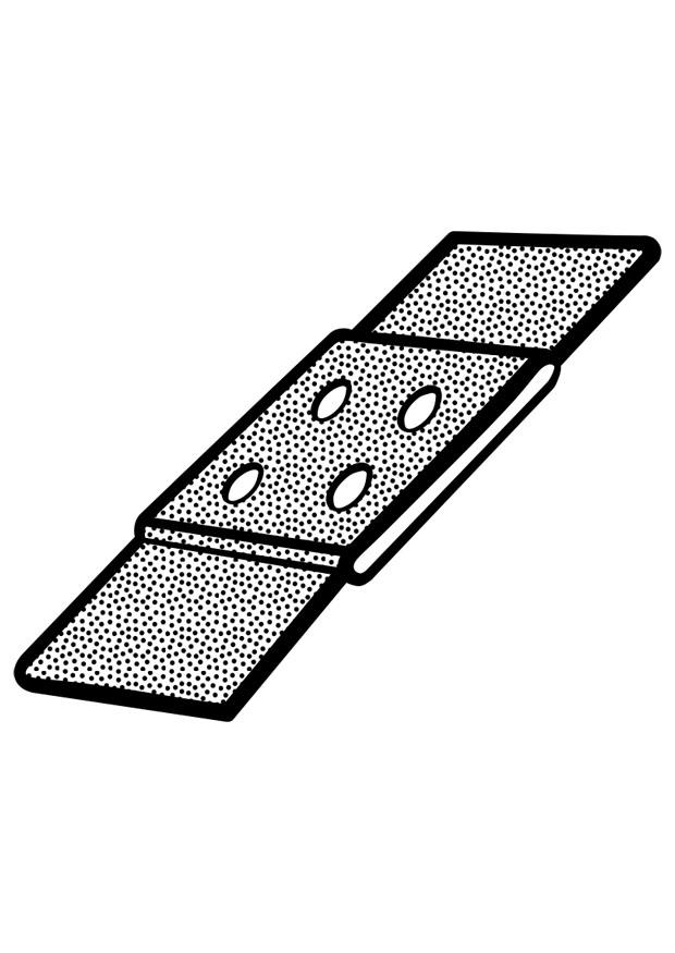 plaster Fargeleggingsbilde plaster