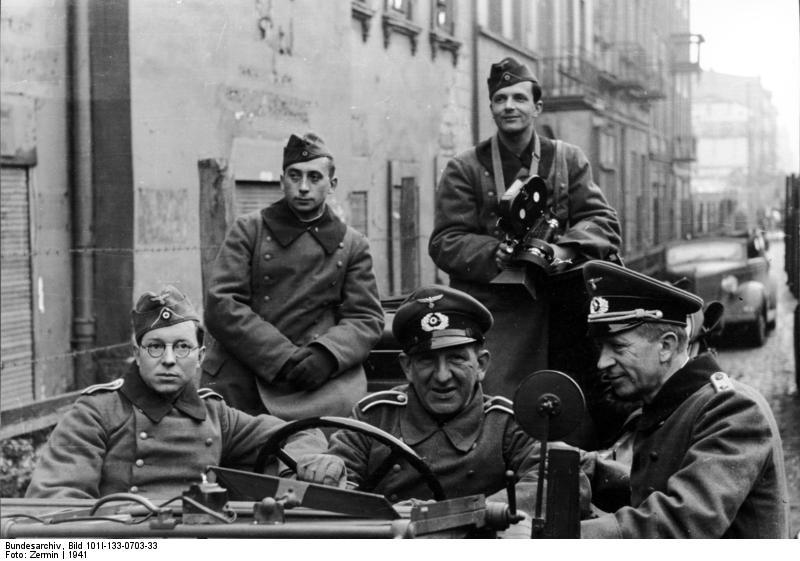 polen - litzmannstadts ghetto - tyske soldater Foto polen - litzmannstadts ghetto - tyske soldater