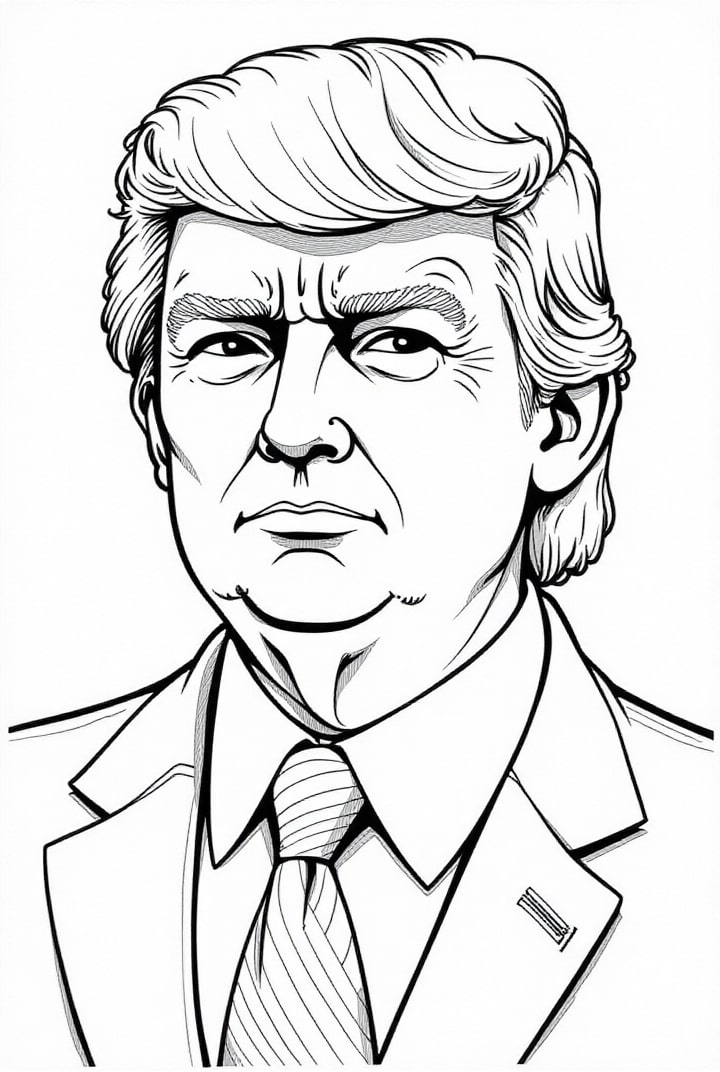 president trump Fargeleggingsbilde president trump