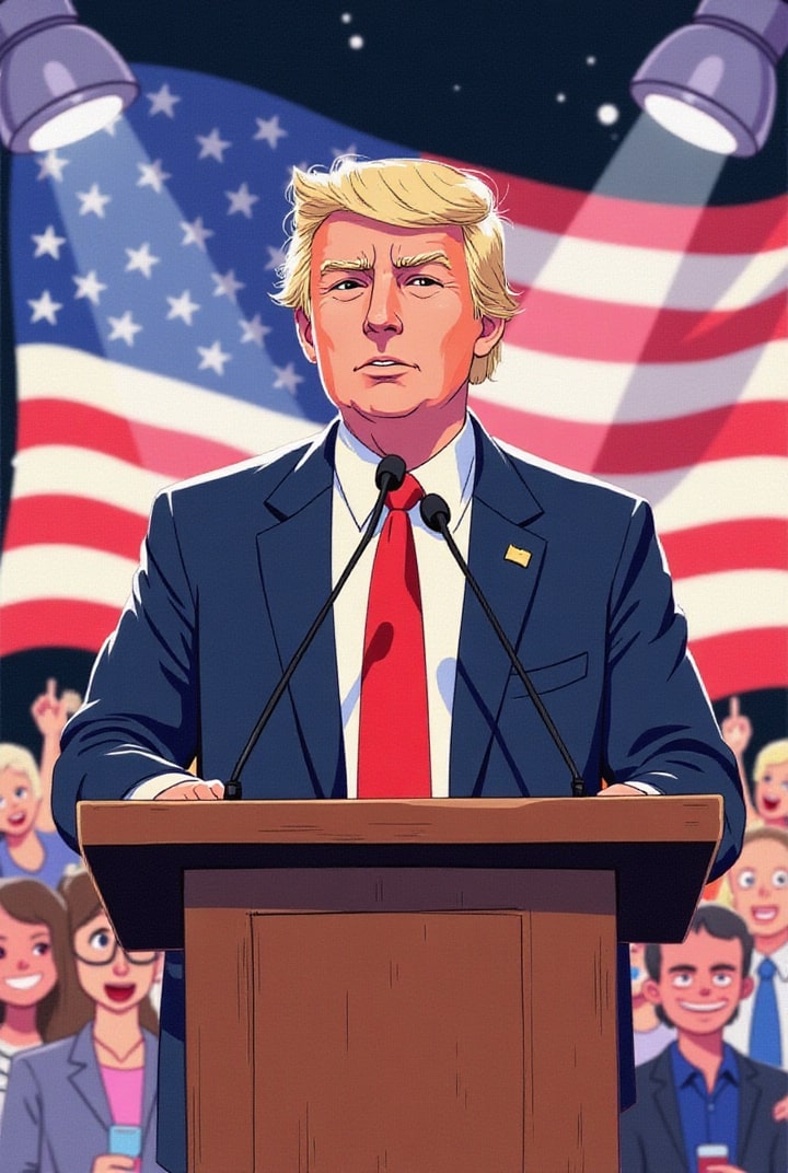 bilde president trump henvender seg til stA¸ttespillere