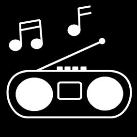 radio Fargeleggingsbilde radio