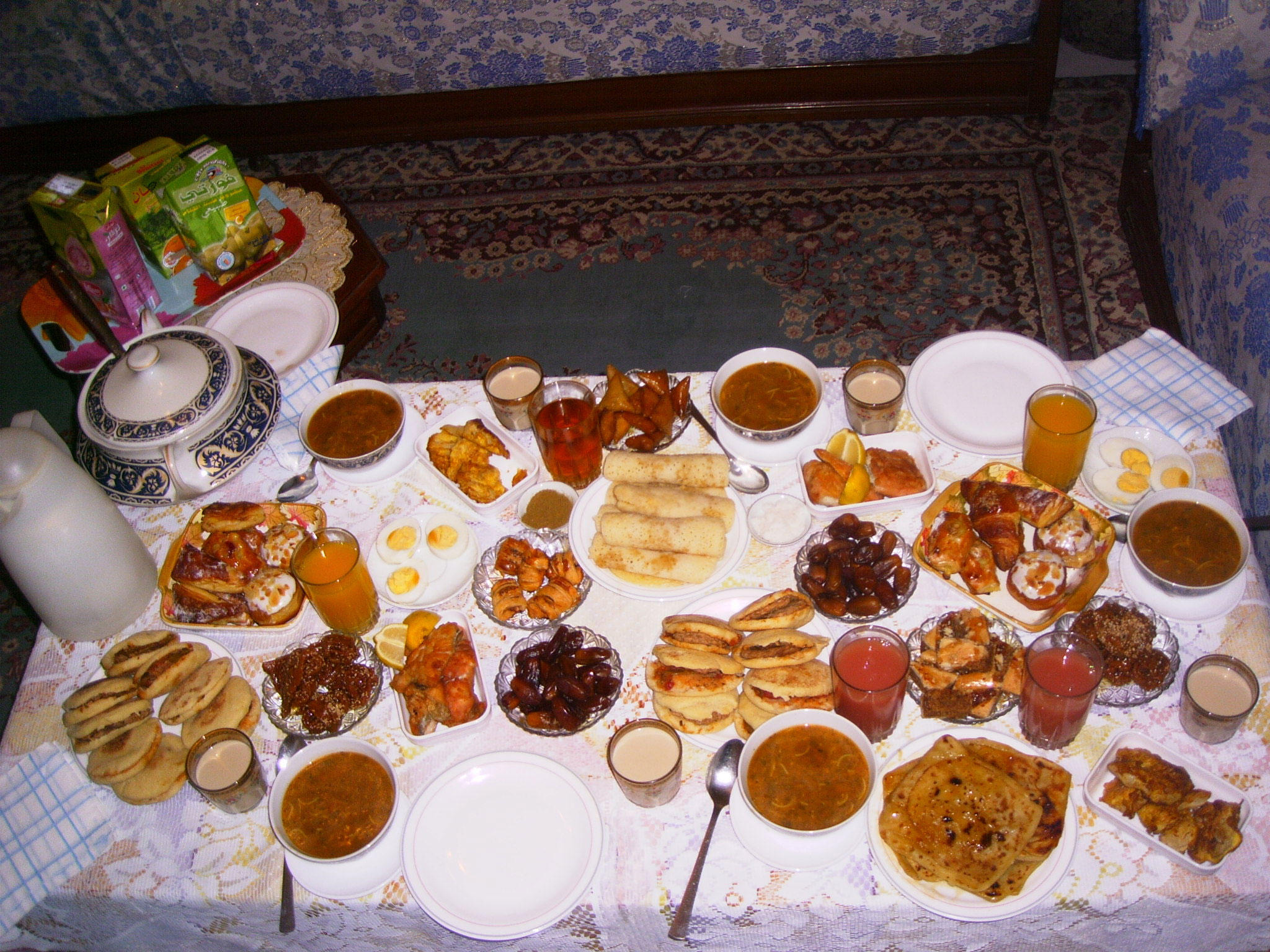 Foto ramadan tradisjonelt mA¥ltid