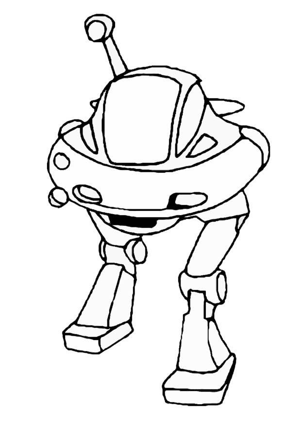 robot Fargeleggingsbilde robot