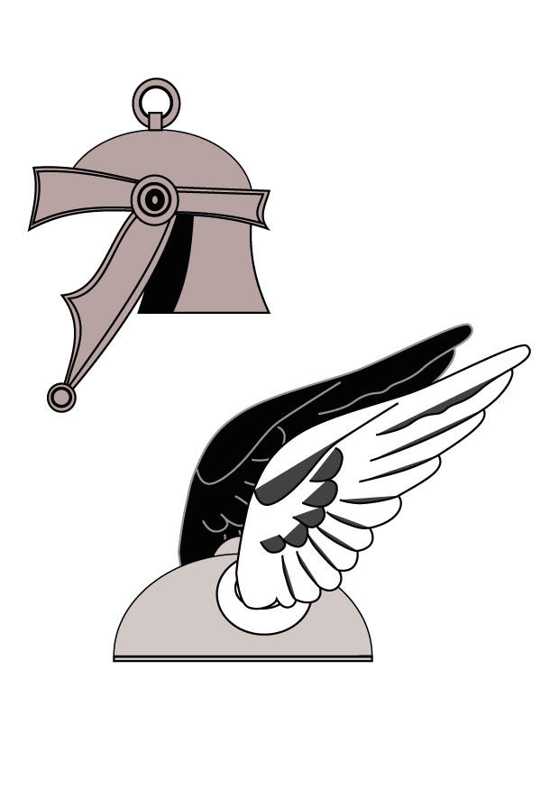 romersk hjelm Fargeleggingsbilde romersk hjelm