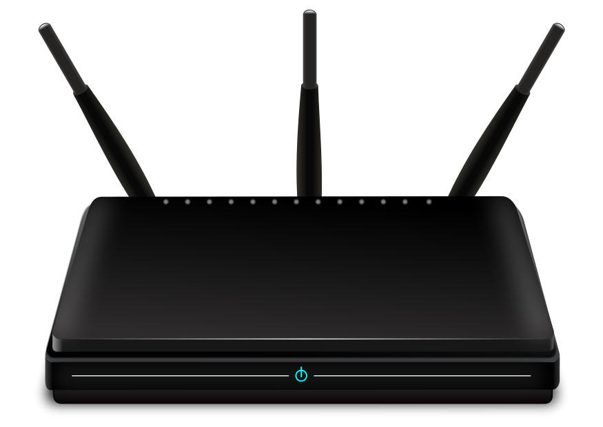 Fargeleggingsbilde router