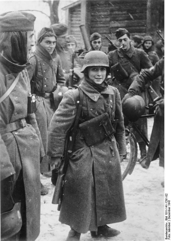 russland - 15-A¥rig soldat med den franske legionen Foto russland - 15-A¥rig soldat med den franske legionen