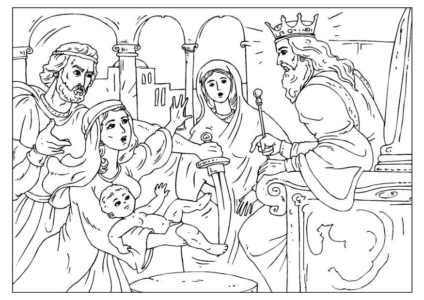 salomos dom Fargeleggingsbilde salomos dom
