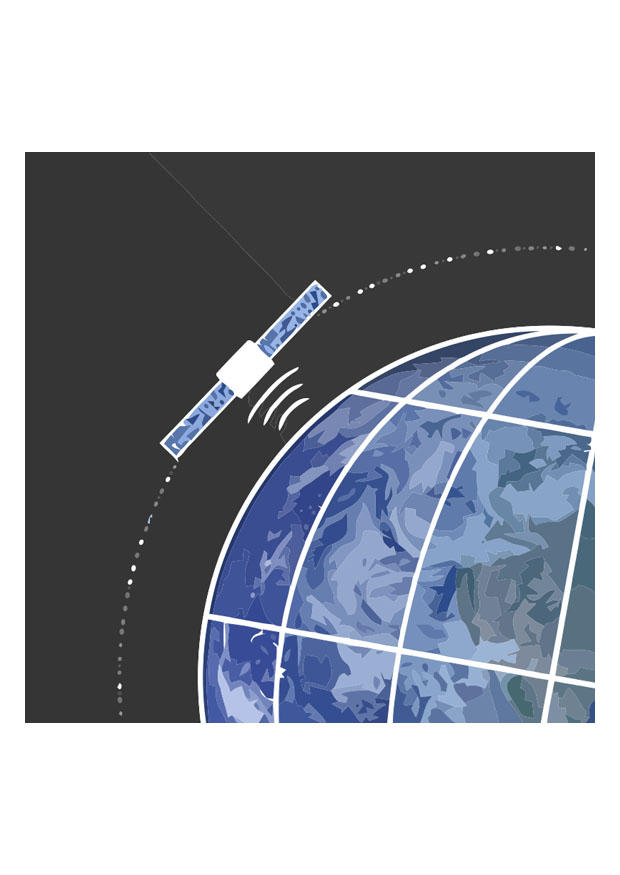 satellitt bilde satellitt