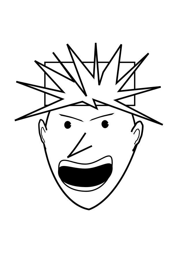sint ung mann Fargeleggingsbilde sint ung mann