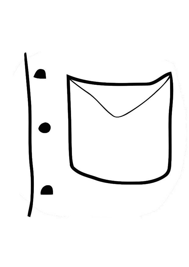 Fargeleggingsbilde skjorteA¥pning