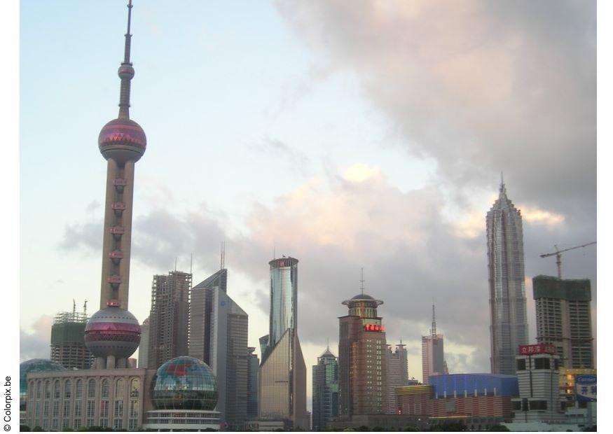 skyskrapere i shanghai Foto skyskrapere i shanghai