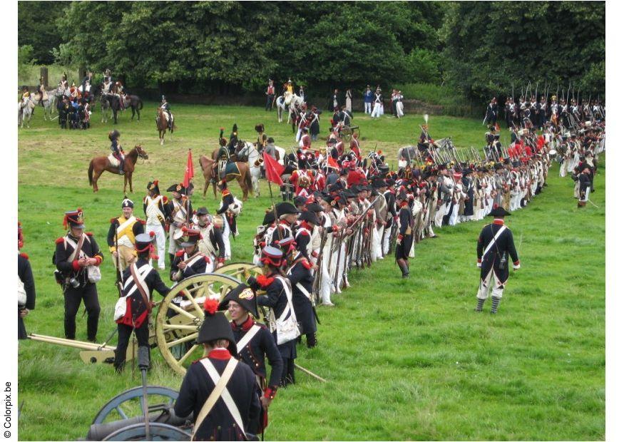 slaget ved waterloo Foto slaget ved waterloo