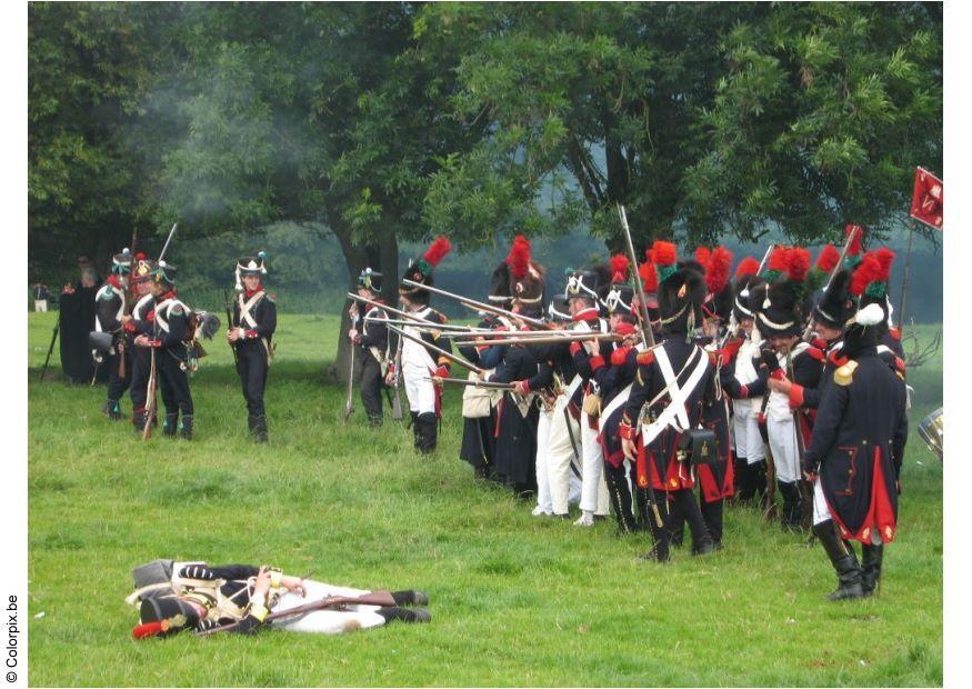 slaget ved waterloo Foto slaget ved waterloo