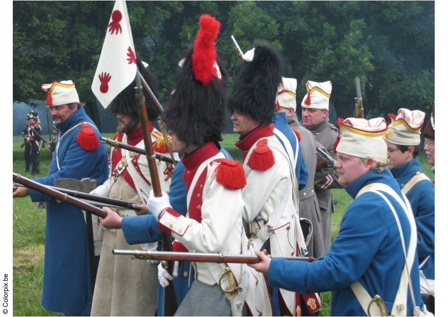 Foto slaget ved waterloo