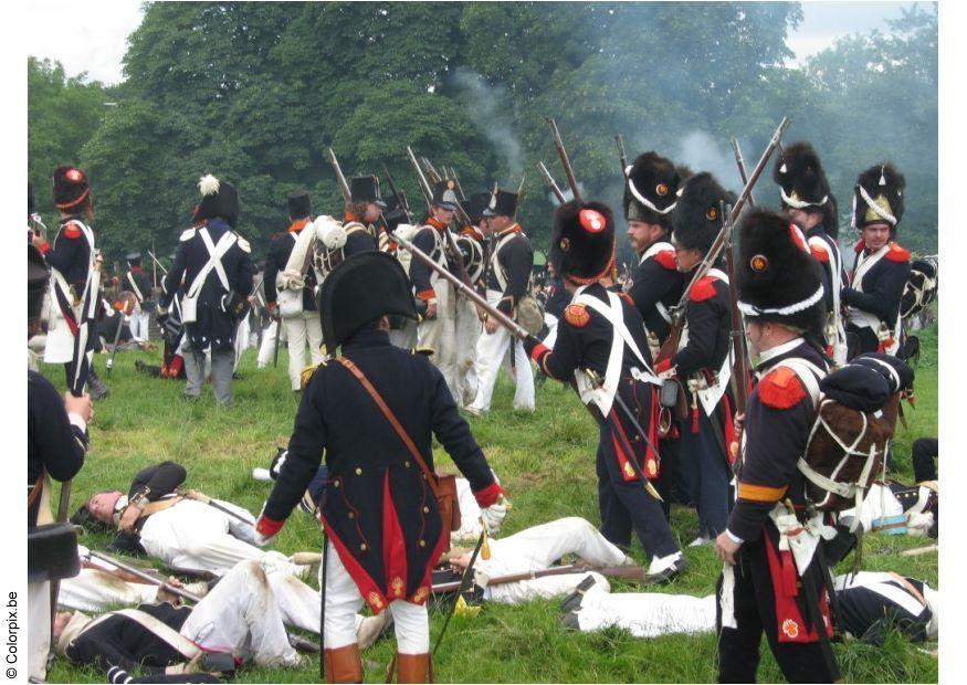 slaget ved waterloo Foto slaget ved waterloo