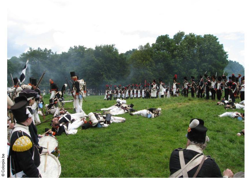 slaget ved waterloo Foto slaget ved waterloo