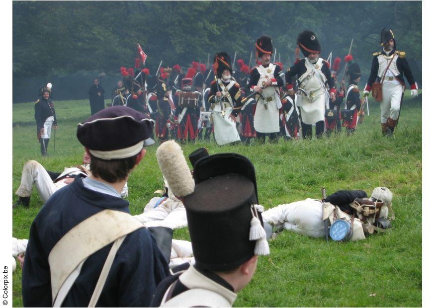 slaget ved waterloo Foto slaget ved waterloo