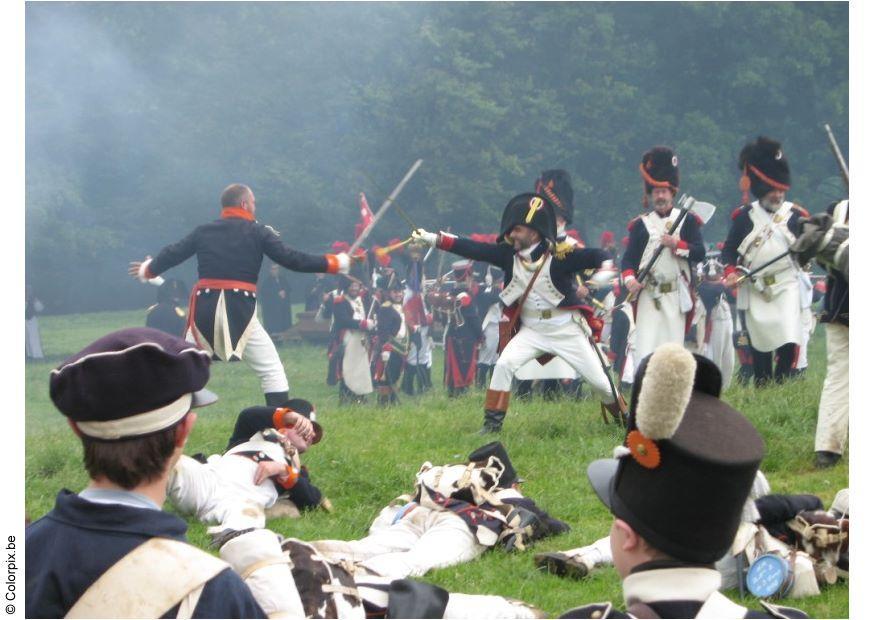 slaget ved waterloo Foto slaget ved waterloo