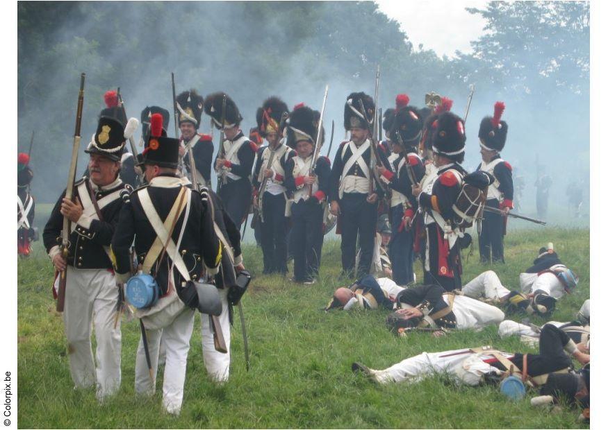 Foto slaget ved waterloo