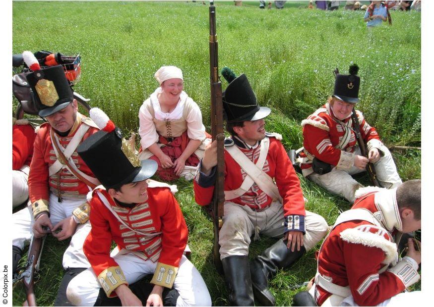 slaget ved waterloo Foto slaget ved waterloo