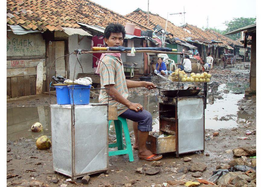 Foto slum i jakarta