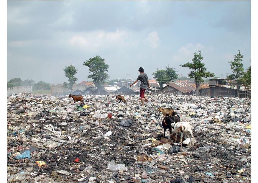 slum i jakarta Foto slum i jakarta