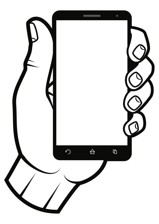 Fargeleggingsbilde smarttelefon
