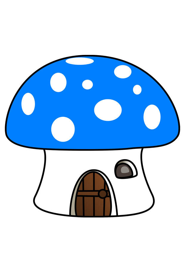 smurfhus bilde smurfhus