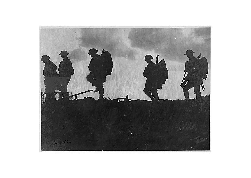 soldater, 1918 Foto soldater, 1918