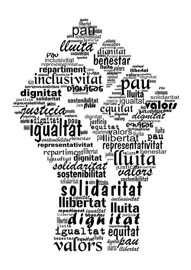 Fargeleggingsbilde solidaritet
