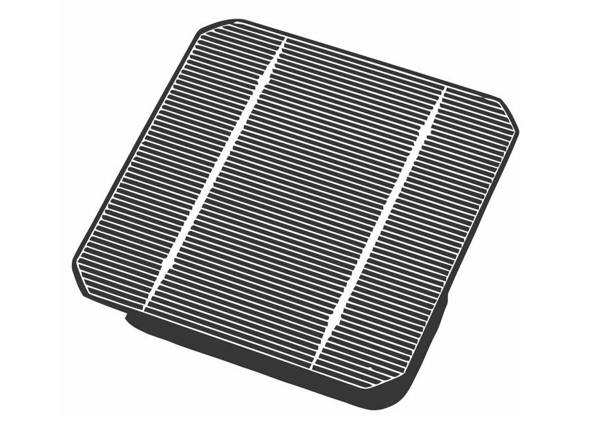 Fargeleggingsbilde solpanel