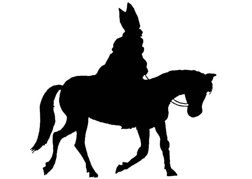 Fargeleggingsbilde st. nikolaus