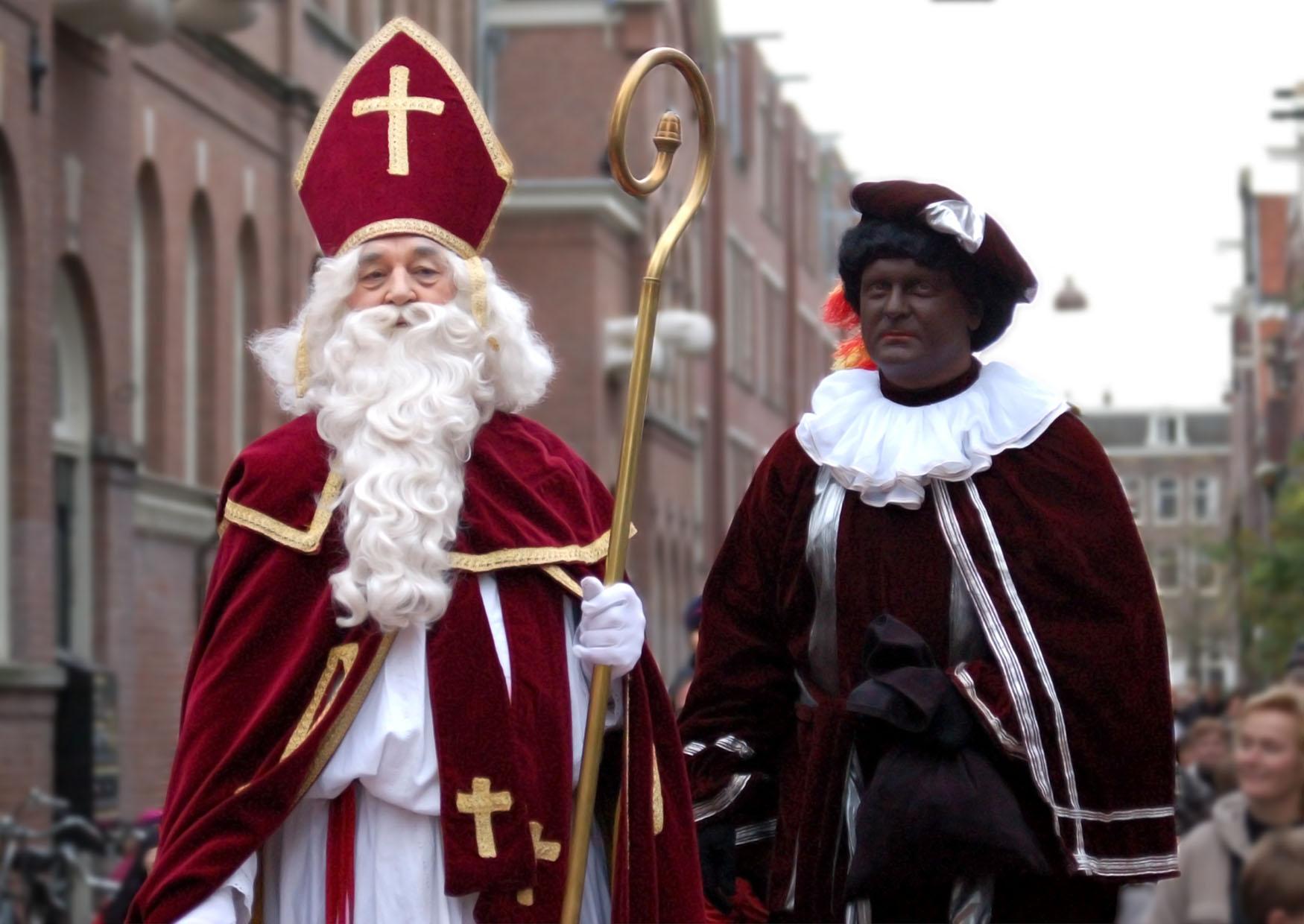 Foto st. nikolaus og svarteper