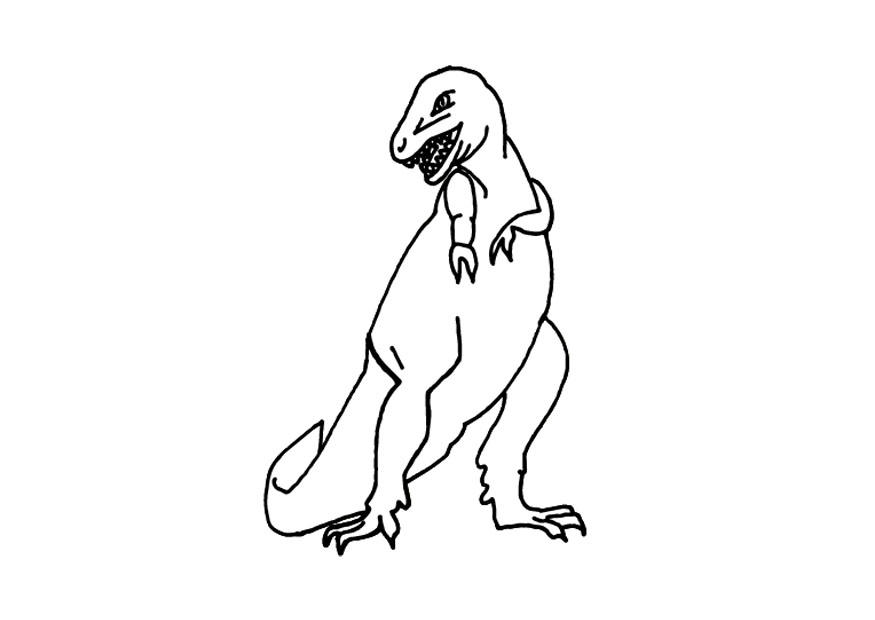 t-rex Fargeleggingsbilde t-rex