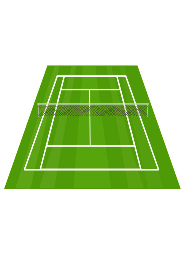 tennisbane bilde tennisbane