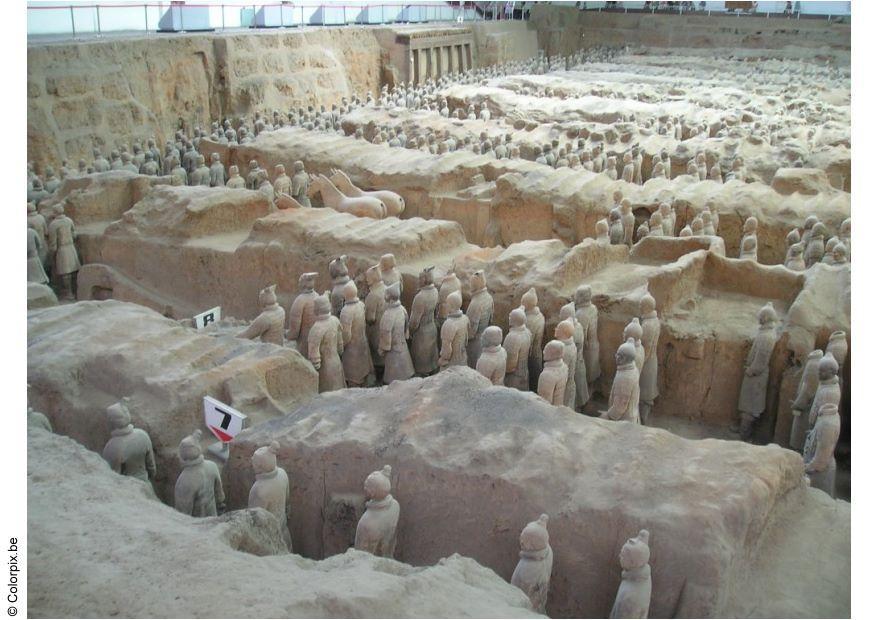 terrakottastatuer, xian 2 Foto terrakottastatuer, xian 2