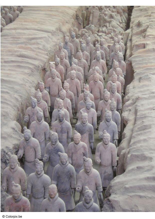 terrakottastatuer, xian 3 Foto terrakottastatuer, xian 3