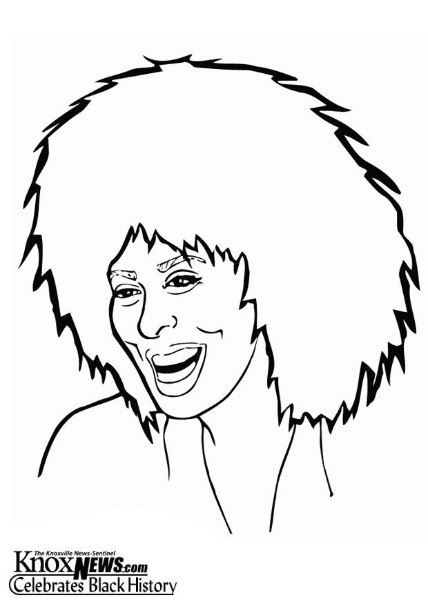 tina turner Fargeleggingsbilde tina turner